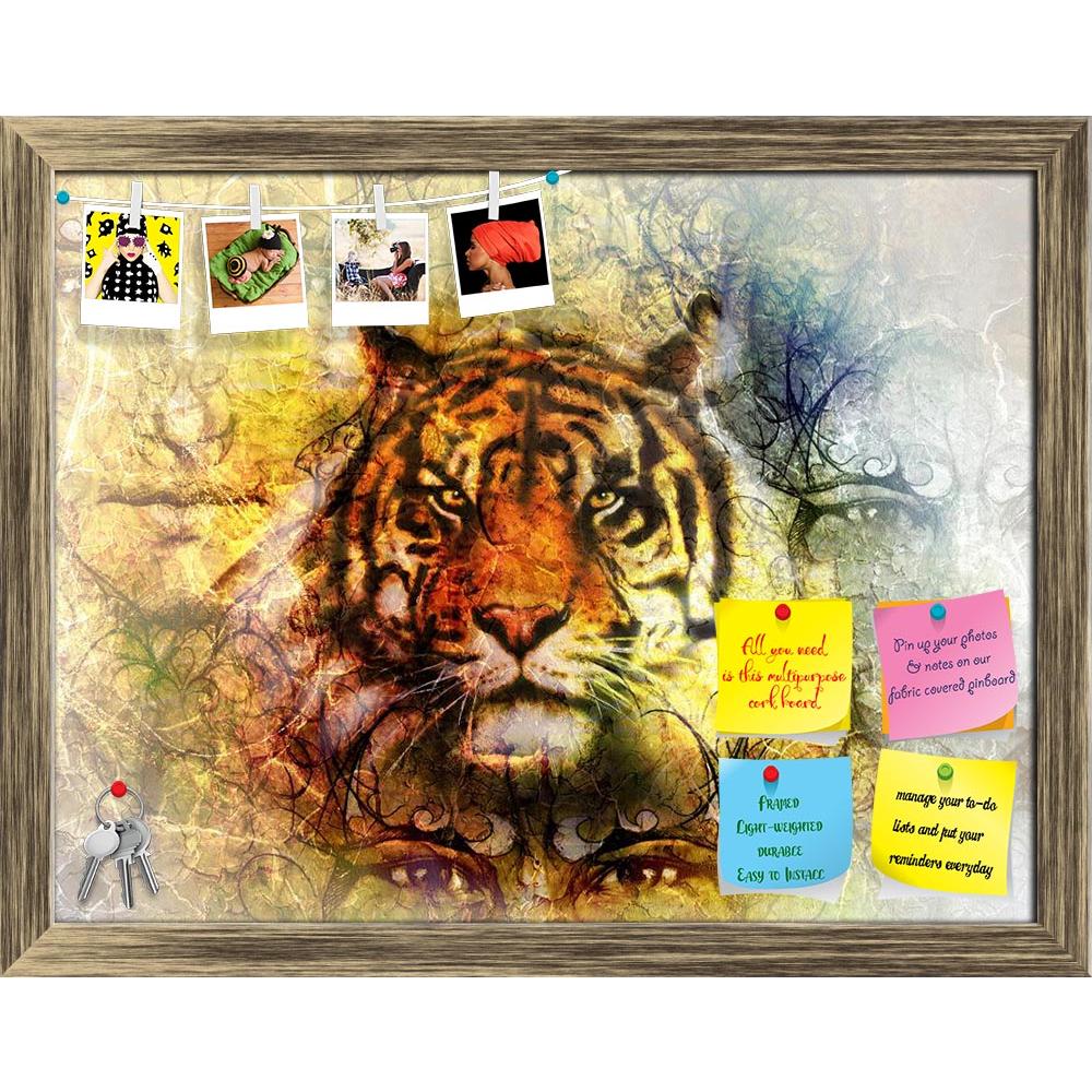 ArtzFolio Tiger Head D2 Printed Bulletin Board Notice Pin Board Soft Board | Framed-Bulletin Boards Framed-AZSAO38997496BLB_FR_L-Image Code 5004577 Vishnu Image Folio Pvt Ltd, IC 5004577, ArtzFolio, Bulletin Boards Framed, Animals, Fine Art Reprint, tiger, head, d2, printed, bulletin, board, notice, pin, soft, framed, man, woman, mouth, striped, orange, mighty, mystic, mystical, animal, wild, carnivorous, strenght, power, art, artist, artwork, painting, picture, illustration, color, colorful, multicolored, 