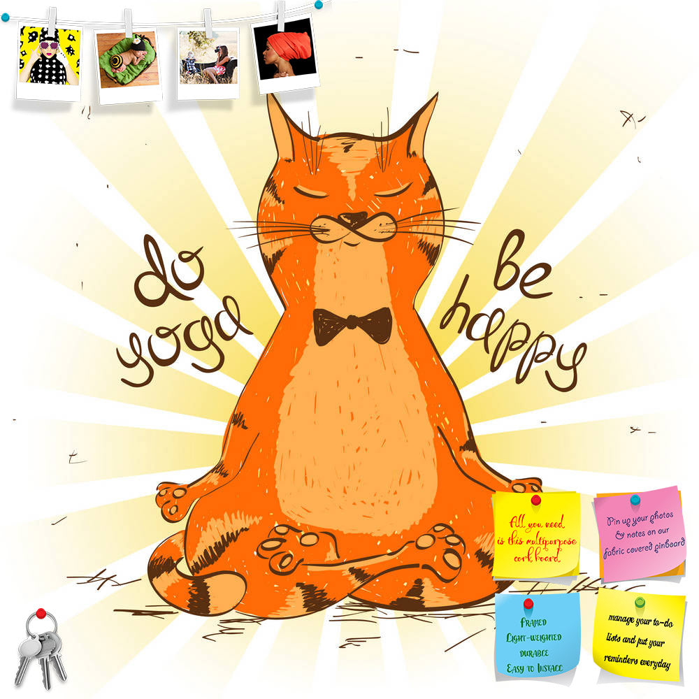 ArtzFolio Red Cat Sitting On Lotus Position Of Yoga Printed Bulletin Board Notice Pin Board Soft Board | Frameless-Bulletin Boards Frameless-AZSAO39037911BLB_FL_L-Image Code 5004584 Vishnu Image Folio Pvt Ltd, IC 5004584, ArtzFolio, Bulletin Boards Frameless, Animals, Kids, Digital Art, red, cat, sitting, on, lotus, position, of, yoga, printed, bulletin, board, notice, pin, soft, frameless, funny, illustration, cartoon, pin up board, push pin board, extra large cork board, big pin board, notice board, small