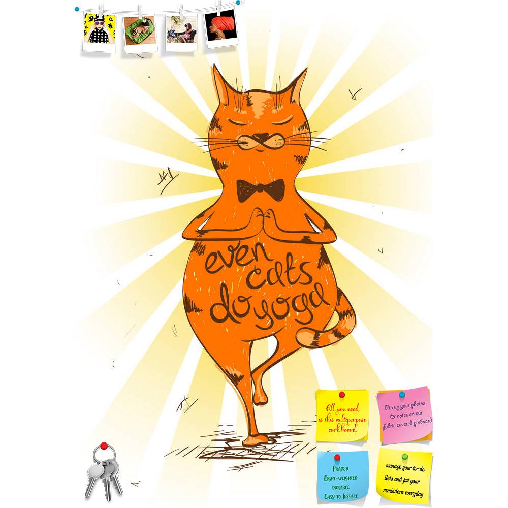 ArtzFolio Red Cat Doing Tree Position Of Yoga Printed Bulletin Board Notice Pin Board Soft Board | Frameless-Bulletin Boards Frameless-AZSAO39037913BLB_FL_L-Image Code 5004585 Vishnu Image Folio Pvt Ltd, IC 5004585, ArtzFolio, Bulletin Boards Frameless, Animals, Kids, Digital Art, red, cat, doing, tree, position, of, yoga, printed, bulletin, board, notice, pin, soft, frameless, funny, illustration, cartoon, pin up board, push pin board, extra large cork board, big pin board, notice board, small bulletin boa