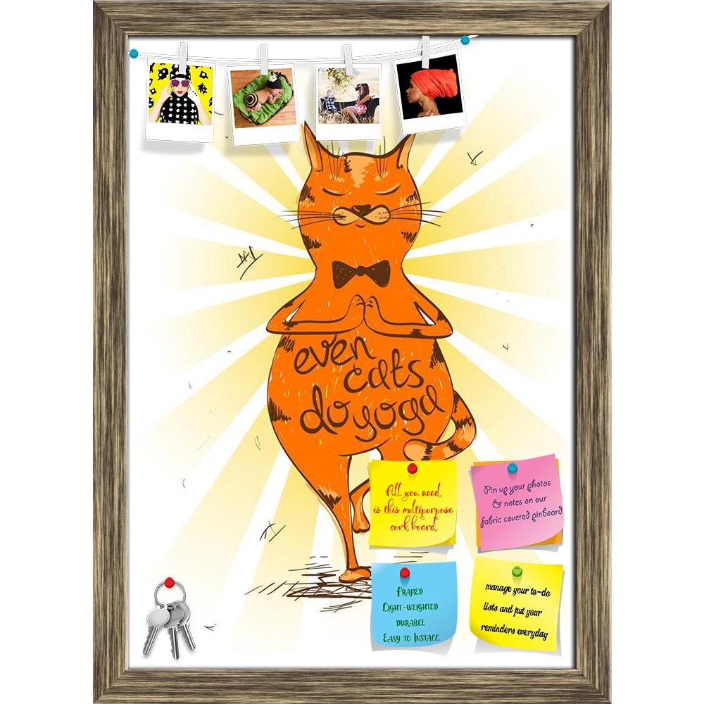 ArtzFolio Red Cat Doing Tree Position Of Yoga Printed Bulletin Board Notice Pin Board Soft Board | Framed-Bulletin Boards Framed-AZSAO39037913BLB_FR_L-Image Code 5004585 Vishnu Image Folio Pvt Ltd, IC 5004585, ArtzFolio, Bulletin Boards Framed, Animals, Kids, Digital Art, red, cat, doing, tree, position, of, yoga, printed, bulletin, board, notice, pin, soft, framed, funny, illustration, cartoon, pin up board, push pin board, extra large cork board, big pin board, notice board, small bulletin board, cork boa