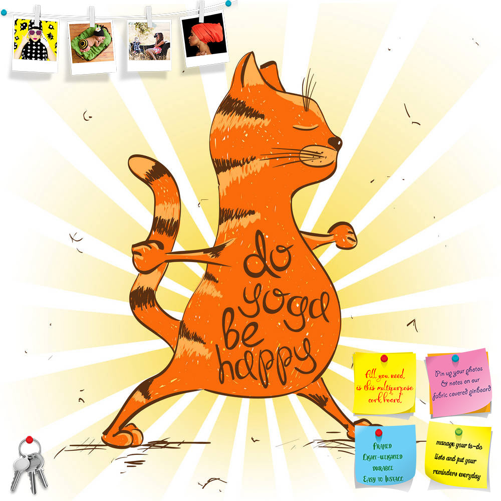 ArtzFolio Red Cat Doing Warrior Position Of Yoga Printed Bulletin Board Notice Pin Board Soft Board | Frameless-Bulletin Boards Frameless-AZSAO39037914BLB_FL_L-Image Code 5004586 Vishnu Image Folio Pvt Ltd, IC 5004586, ArtzFolio, Bulletin Boards Frameless, Animals, Kids, Digital Art, red, cat, doing, warrior, position, of, yoga, printed, bulletin, board, notice, pin, soft, frameless, funny, illustration, cartoon, pin up board, push pin board, extra large cork board, big pin board, notice board, small bullet