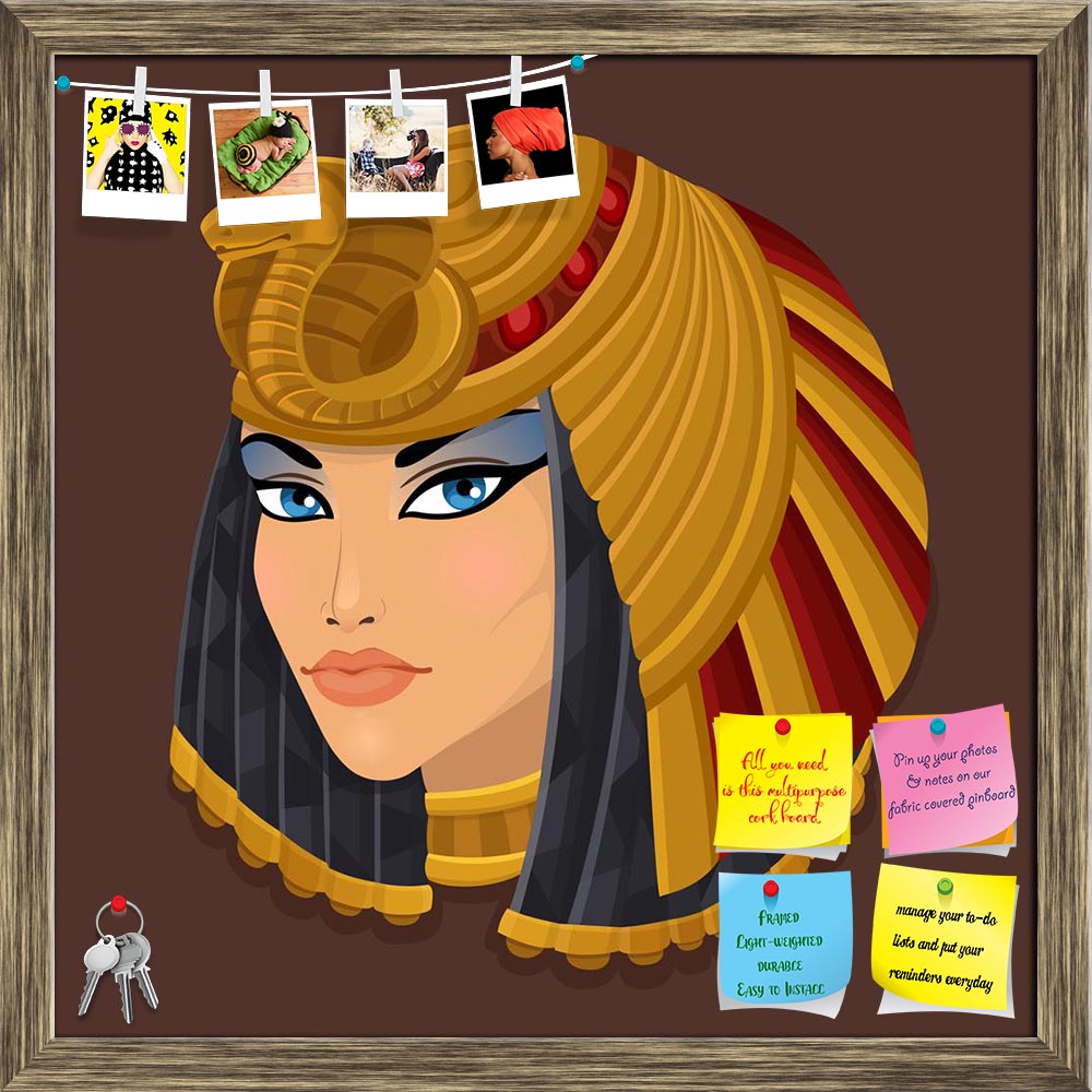 ArtzFolio Icon Portrait Cleopatra Printed Bulletin Board Notice Pin Board Soft Board | Framed-Bulletin Boards Framed-AZSAO39097284BLB_FR_L-Image Code 5004590 Vishnu Image Folio Pvt Ltd, IC 5004590, ArtzFolio, Bulletin Boards Framed, Historical, Digital Art, icon, portrait, cleopatra, printed, bulletin, board, notice, pin, soft, framed, vector, illustration, pin up board, push pin board, extra large cork board, big pin board, notice board, small bulletin board, cork board, wall notice board, giant cork board