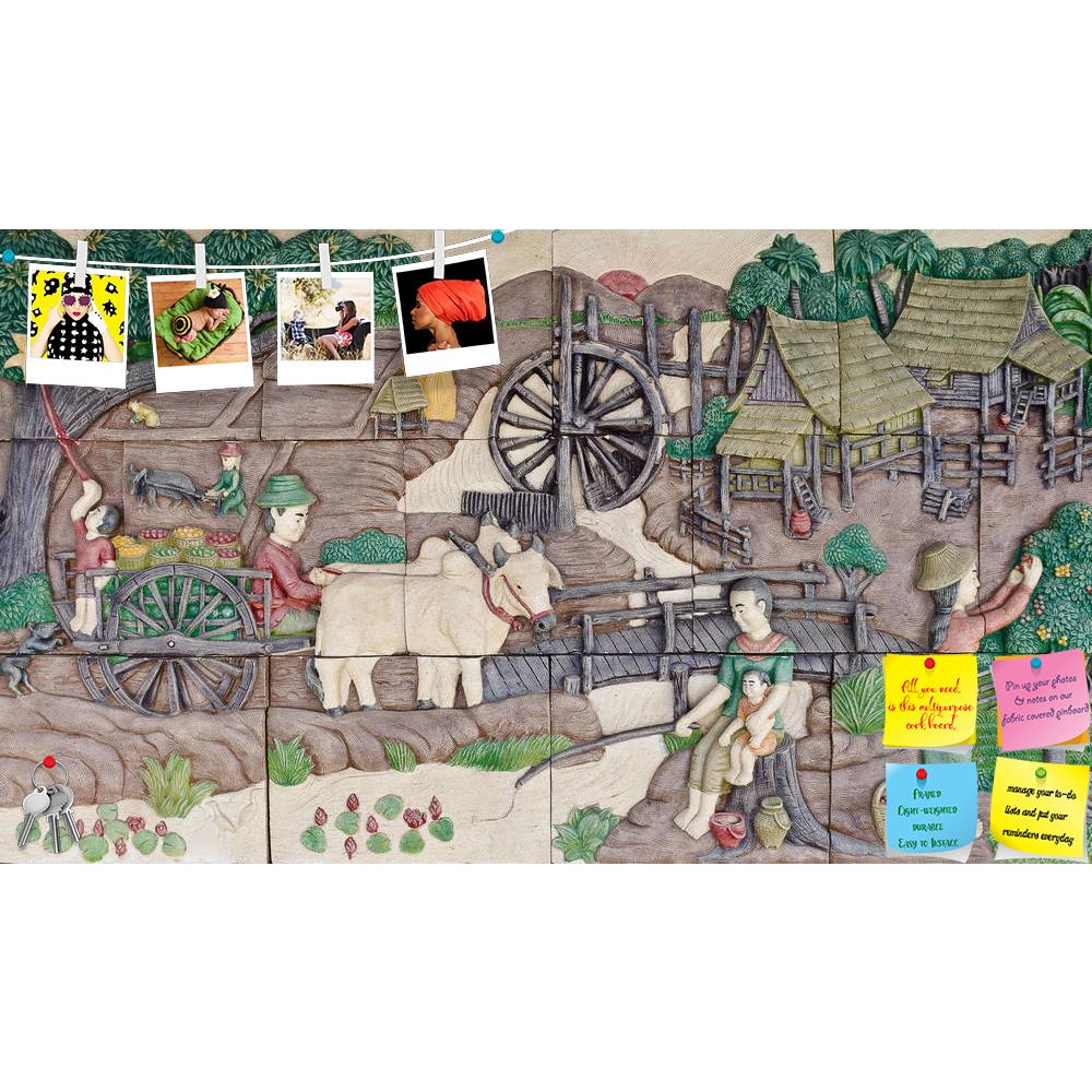 ArtzFolio Thai Stucco On The Temple Wall Thailand D2 Printed Bulletin Board Notice Pin Board Soft Board | Frameless-Bulletin Boards Frameless-AZSAO39128256BLB_FL_L-Image Code 5004592 Vishnu Image Folio Pvt Ltd, IC 5004592, ArtzFolio, Bulletin Boards Frameless, Historical, Places, Vintage, Photography, thai, stucco, on, the, temple, wall, thailand, d2, printed, bulletin, board, notice, pin, soft, frameless, stone, agriculture, ancient, architecture, art, artistic, asia, asian, background, carving, cast, ceme