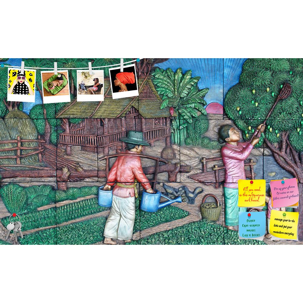 ArtzFolio Thai Stucco On The Temple Wall Thailand D3 Printed Bulletin Board Notice Pin Board Soft Board | Frameless-Bulletin Boards Frameless-AZSAO39128258BLB_FL_L-Image Code 5004593 Vishnu Image Folio Pvt Ltd, IC 5004593, ArtzFolio, Bulletin Boards Frameless, Historical, Places, Vintage, Photography, thai, stucco, on, the, temple, wall, thailand, d3, printed, bulletin, board, notice, pin, soft, frameless, stone, agriculture, ancient, architecture, art, artistic, asia, asian, background, carving, cast, ceme