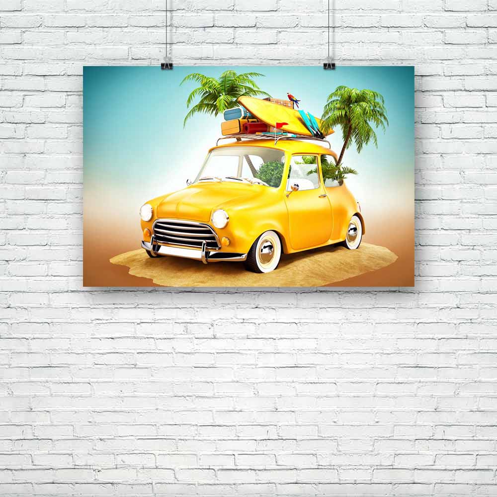 Funny Retro Car Unframed Paper Poster-Paper Posters Unframed-POS_UN-IC 5004596 IC 5004596, Ancient, Animated Cartoons, Art and Paintings, Automobiles, Caricature, Cars, Cartoons, Historical, Holidays, Illustrations, Medieval, Nature, Retro, Scenic, Seasons, Signs, Signs and Symbols, Transportation, Travel, Tropical, Vehicles, Vintage, funny, car, unframed, paper, poster, summer, fun, beach, illustration, holiday, tourism, vacation, suitcase, art, background, beautiful, blue, bright, cartoon, concept, creati