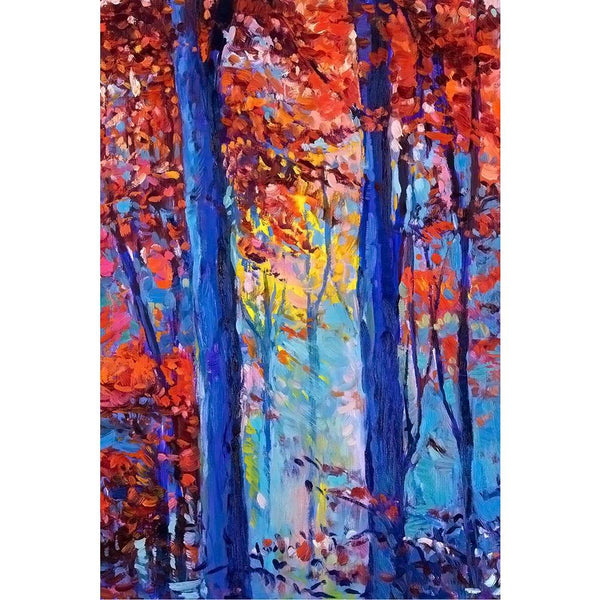 Autumn Forest D4 Unframed Paper Poster-Paper Posters Unframed-POS_UN-IC 5004601 IC 5004601, Abstract Expressionism, Abstracts, Art and Paintings, Countries, Drawing, Illustrations, Impressionism, Landscapes, Modern Art, Nature, Paintings, Rural, Scenic, Seasons, Semi Abstract, Signs, Signs and Symbols, Sunsets, Watercolour, Wooden, autumn, forest, d4, unframed, paper, wall, poster, oil, painting, abstract, acrylic, art, artist, artistic, artwork, background, beautiful, beauty, blue, brush, canvas, color, co