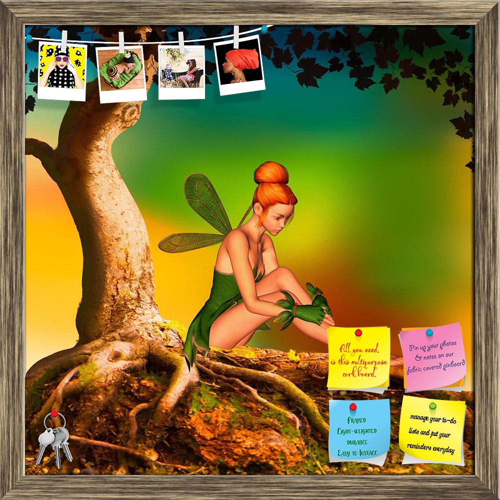 ArtzFolio Fairy Sitting Under A Bonsai Tree Printed Bulletin Board Notice Pin Board Soft Board | Framed-Bulletin Boards Framed-AZSAO39330280BLB_FR_L-Image Code 5004603 Vishnu Image Folio Pvt Ltd, IC 5004603, ArtzFolio, Bulletin Boards Framed, Kids, Digital Art, fairy, sitting, under, a, bonsai, tree, printed, bulletin, board, notice, pin, soft, framed, pin up board, push pin board, extra large cork board, big pin board, notice board, small bulletin board, cork board, wall notice board, giant cork board, bul