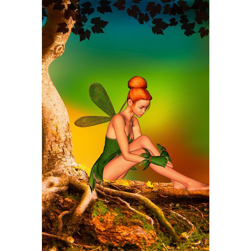 ArtzFolio Fairy Sitting Under A Bonsai Tree Unframed Paper Poster-Paper Posters Unframed-AZART39330280POS_UN_L-Image Code 5004603 Vishnu Image Folio Pvt Ltd, IC 5004603, ArtzFolio, Paper Posters Unframed, Kids, Digital Art, fairy, sitting, under, a, bonsai, tree, unframed, paper, poster, wall, large, size, for, living, room, home, decoration, big, framed, decor, posters, pitaara, box, modern, art, with, frame, bedroom, amazonbasics, door, drawing, small, decorative, office, reception, multiple, friends, ima