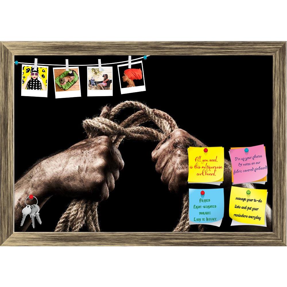 ArtzFolio Male Hand With Rope D1 Printed Bulletin Board Notice Pin Board Soft Board | Framed-Bulletin Boards Framed-AZSAO39363883BLB_FR_L-Image Code 5004605 Vishnu Image Folio Pvt Ltd, IC 5004605, ArtzFolio, Bulletin Boards Framed, Conceptual, Photography, male, hand, with, rope, d1, printed, bulletin, board, notice, pin, soft, framed, black, background, conception, aggression, dark, man, importance, fingers, strong, important, wrinkles, strength, skin, mature, human, monochrome, shadow, age, reliable, last