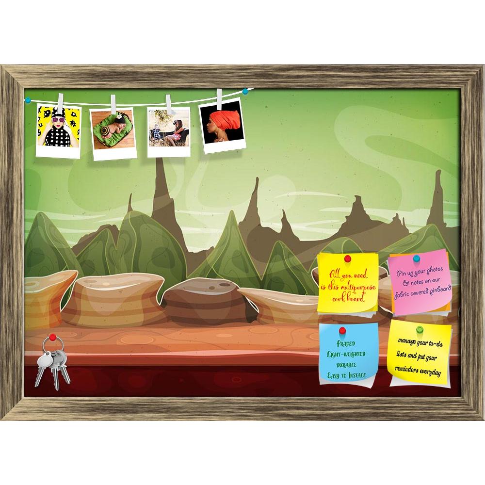 ArtzFolio Cartoon Funny Alien Planet Landscape Printed Bulletin Board Notice Pin Board Soft Board | Framed-Bulletin Boards Framed-AZSAO39381896BLB_FR_L-Image Code 5004610 Vishnu Image Folio Pvt Ltd, IC 5004610, ArtzFolio, Bulletin Boards Framed, Abstract, Kids, Digital Art, cartoon, funny, alien, planet, landscape, printed, bulletin, board, notice, pin, soft, framed, illustration, background, weird, mountains, range, ui, game, pin up board, push pin board, extra large cork board, big pin board, notice board