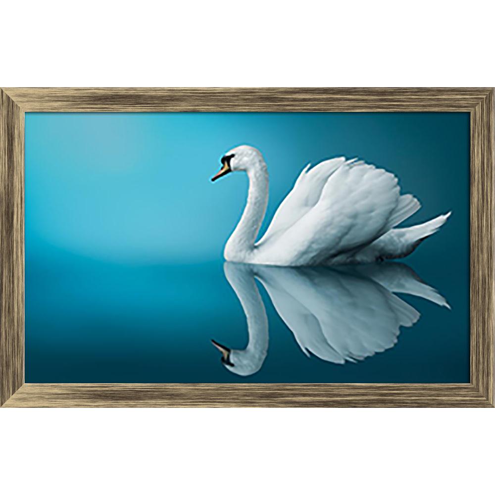 Pitaara Box Fantastic Swan Canvas Painting Synthetic Frame-Paintings Synthetic Framing-PBART39540623AFF_FW_L-Image Code 5004616 Vishnu Image Folio Pvt Ltd, IC 5004616, Pitaara Box, Paintings Synthetic Framing, Birds, Photography, fantastic, swan, canvas, painting, synthetic, frame, blue, background, copy, space, beautiful, digital, graceful, haze, lake, mist, monochromatic, morning, peaceful, purity, reflections, sunrise, white, zzzaaeaaajejenehfpdbdidddbdb, framed canvas print, wall painting for living roo