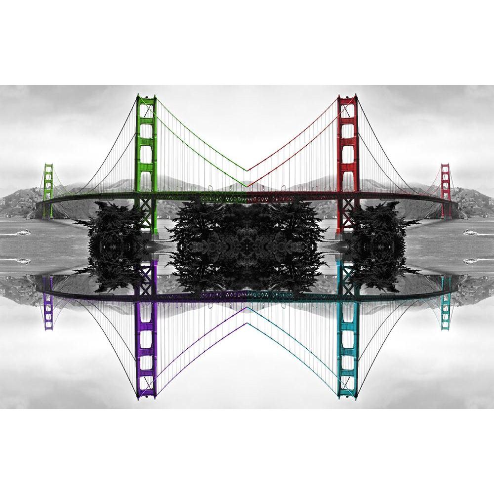 Golden Gate Bridge Canvas Painting Synthetic Frame-Paintings MDF Framing-AFF_FR-IC 5004617 IC 5004617, Ancient, Architecture, Art and Paintings, Automobiles, Black and White, Historical, Landscapes, Medieval, Pop Art, Scenic, Transportation, Travel, Vehicles, Vintage, White, golden, gate, bridge, canvas, painting, synthetic, frame, area, art, bay, black, and, blue, cable, california, civil, engineering, coast, coastline, famous, fog, foggy, francisco, green, horizontal, landscape, mist, monochromatic, north