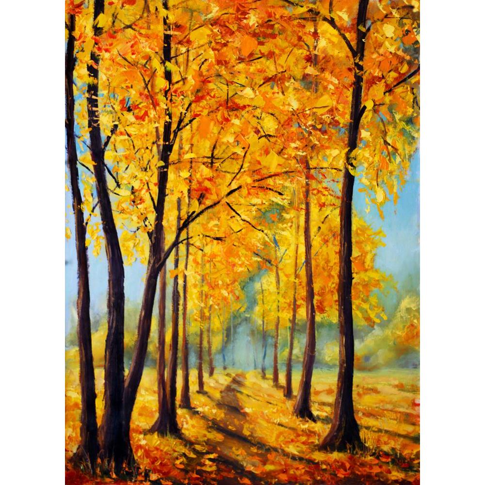 Autumn Park Canvas Painting Synthetic Frame-Paintings MDF Framing-AFF_FR-IC 5004618 IC 5004618, Art and Paintings, Impasto, Impressionism, Landscapes, Nature, Paintings, Scenic, autumn, park, canvas, painting, synthetic, frame, art, artist, artistic, artwork, fall, foliage, golden, harmony, high, knife, landscape, leaves, oil, palette, picture, romanticism, sunny, trees, walk, yellow, artzfolio, wall decor for living room, wall frames for living room, frames for living room, wall art, canvas painting, wall 