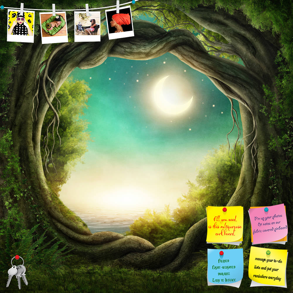 ArtzFolio Dark Forest D3 Printed Bulletin Board Notice Pin Board Soft Board | Frameless-Bulletin Boards Frameless-AZSAO39566814BLB_FL_L-Image Code 5004620 Vishnu Image Folio Pvt Ltd, IC 5004620, ArtzFolio, Bulletin Boards Frameless, Fantasy, Kids, Landscapes, Photography, dark, forest, d3, printed, bulletin, board, notice, pin, soft, frameless, enchanted, moonlight, magic, tale, tree, outdoor, surreal, tunnel, wood, dreams, wild, shine, day, darkness, mist, lights, way, leaves, fog, dreamy, adventure, nobod