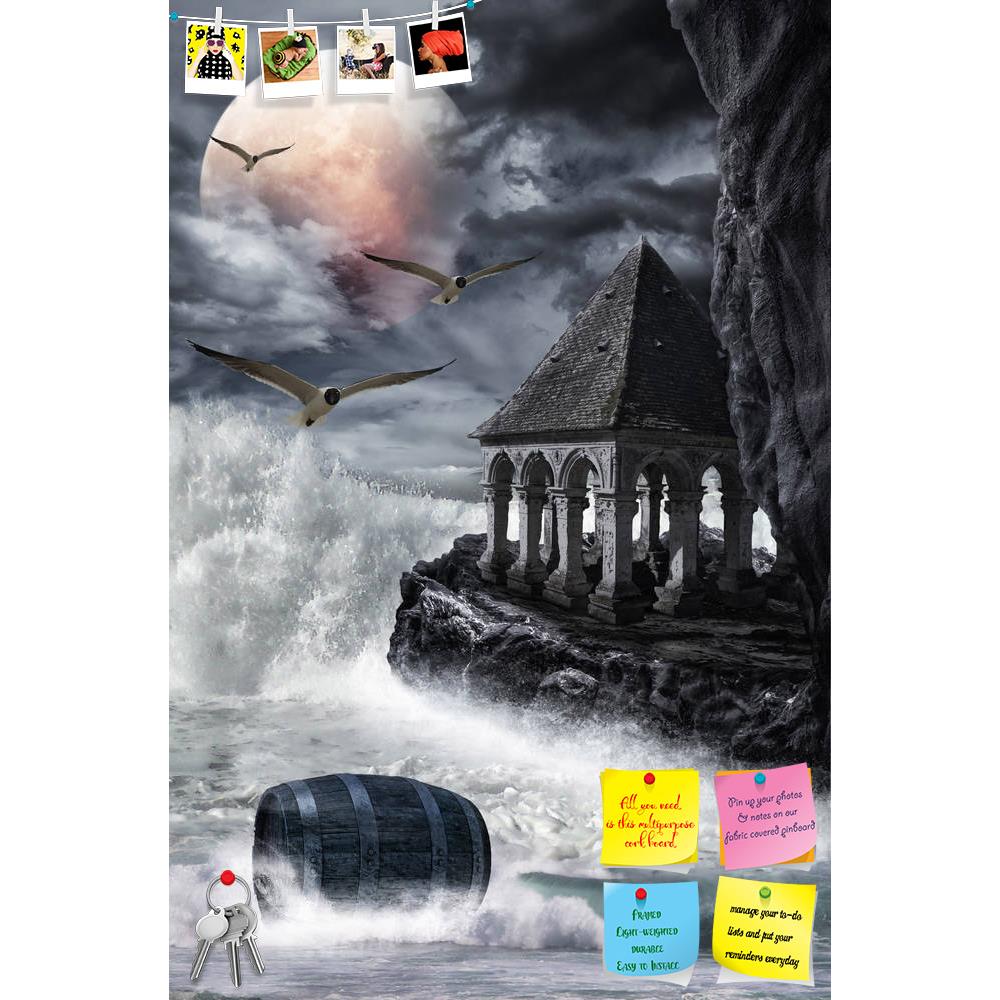 ArtzFolio Fairy House D8 Printed Bulletin Board Notice Pin Board Soft Board | Frameless-Bulletin Boards Frameless-AZSAO39637172BLB_FL_L-Image Code 5004625 Vishnu Image Folio Pvt Ltd, IC 5004625, ArtzFolio, Bulletin Boards Frameless, Fantasy, Digital Art, fairy, house, d8, printed, bulletin, board, notice, pin, soft, frameless, series, storm, fictional, illustration, situation, form, collage, photos, wave, spray, sea, ocean, water, gulls, birds, stones, rocks, beach, excitement, disaster, rescue, surf, struc