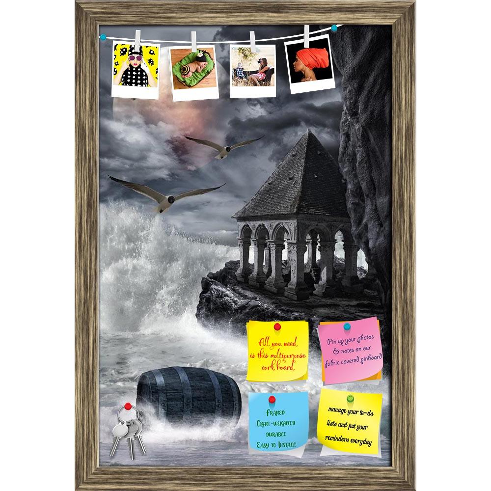ArtzFolio Fairy House D8 Printed Bulletin Board Notice Pin Board Soft Board | Framed-Bulletin Boards Framed-AZSAO39637172BLB_FR_L-Image Code 5004625 Vishnu Image Folio Pvt Ltd, IC 5004625, ArtzFolio, Bulletin Boards Framed, Fantasy, Digital Art, fairy, house, d8, printed, bulletin, board, notice, pin, soft, framed, series, storm, fictional, illustration, situation, form, collage, photos, wave, spray, sea, ocean, water, gulls, birds, stones, rocks, beach, excitement, disaster, rescue, surf, structure, barrel