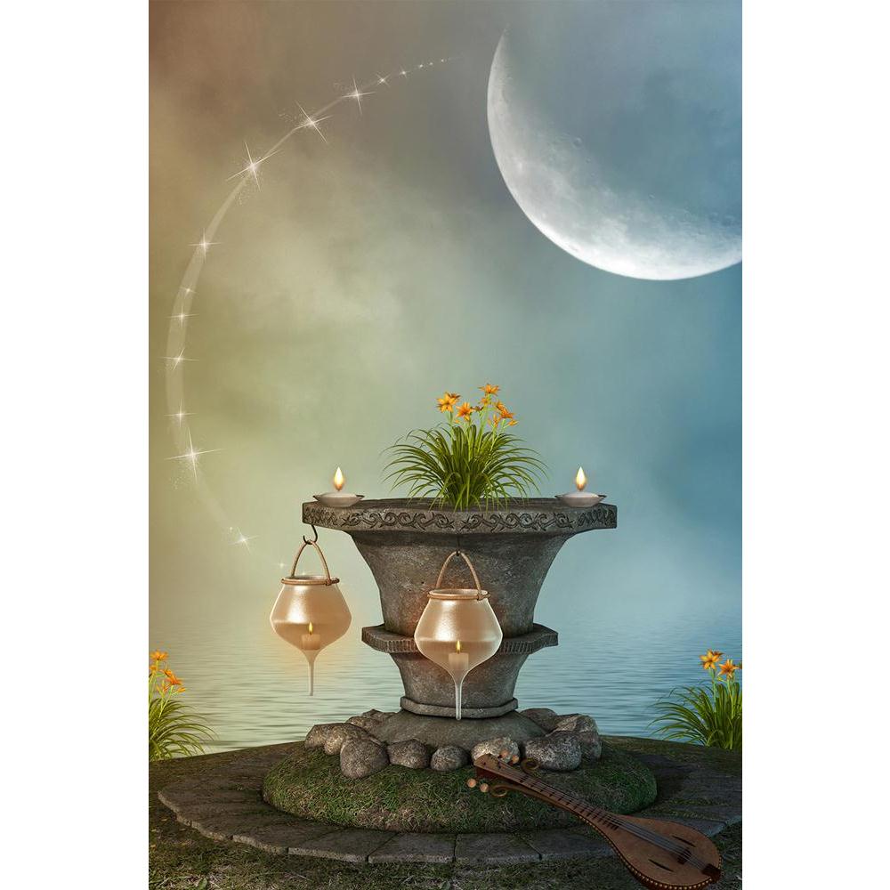 ArtzFolio Fantasy Landscape With Stone Pedestal & Lamps Unframed Paper Poster-Paper Posters Unframed-AZART39638532POS_UN_L-Image Code 5004628 Vishnu Image Folio Pvt Ltd, IC 5004628, ArtzFolio, Paper Posters Unframed, Fantasy, Kids, Landscapes, Digital Art, landscape, with, stone, pedestal, lamps, unframed, paper, poster, wall, large, size, for, living, room, home, decoration, big, framed, decor, posters, pitaara, box, modern, art, frame, bedroom, amazonbasics, door, drawing, small, decorative, office, recep