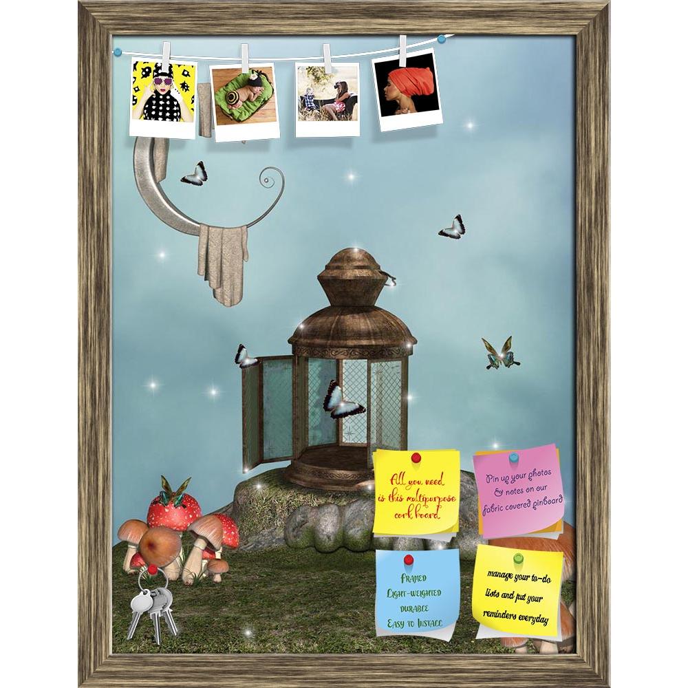 ArtzFolio Fantasy Landscape With Big Lamp & Butterflies Printed Bulletin Board Notice Pin Board Soft Board | Framed-Bulletin Boards Framed-AZSAO39638539BLB_FR_L-Image Code 5004629 Vishnu Image Folio Pvt Ltd, IC 5004629, ArtzFolio, Bulletin Boards Framed, Fantasy, Kids, Landscapes, Digital Art, landscape, with, big, lamp, butterflies, printed, bulletin, board, notice, pin, soft, framed, background, nature, fairy, scenario, lighting, backdrops, tales, fairytale, dream, art, fae, children, princess, dreamy, di