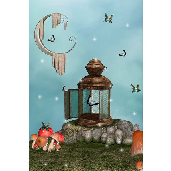 Big Lamp & Butterflies Unframed Paper Poster-Paper Posters Unframed-POS_UN-IC 5004629 IC 5004629, Art and Paintings, Baby, Botanical, Children, Digital, Digital Art, Fantasy, Floral, Flowers, Graphic, Illustrations, Kids, Landscapes, Marble and Stone, Nature, Scenic, Stars, big, lamp, butterflies, unframed, paper, wall, poster, amazing, art, backdrops, background, beautiful, cloud, dream, dreams, dreamy, enchanting, fae, fairy, fairytale, illustration, landscape, lighting, magic, manipulation, misty, moon, 