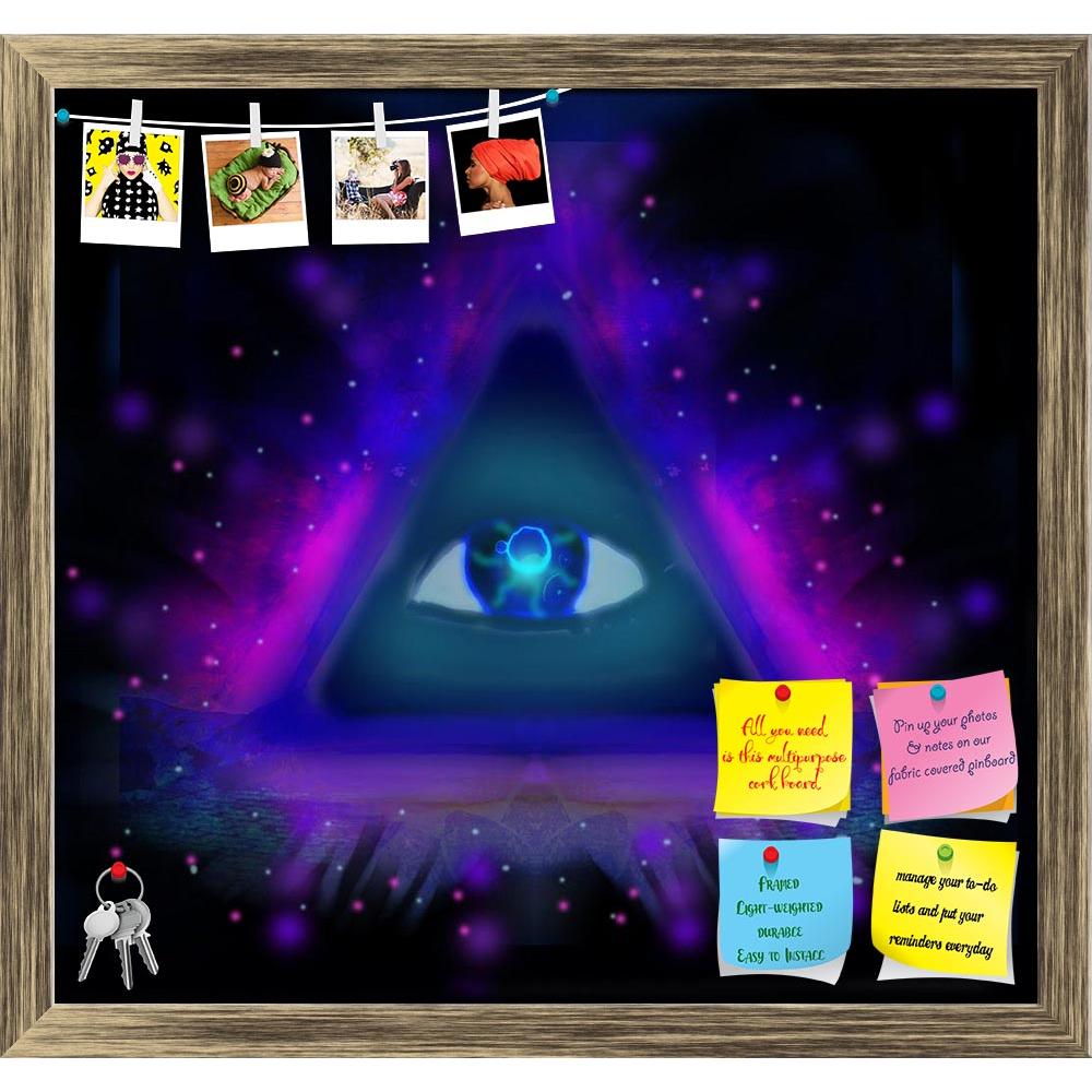 ArtzFolio All Seeing Eye D2 Printed Bulletin Board Notice Pin Board Soft Board | Framed-Bulletin Boards Framed-AZSAO39683820BLB_FR_L-Image Code 5004632 Vishnu Image Folio Pvt Ltd, IC 5004632, ArtzFolio, Bulletin Boards Framed, Conceptual, Digital Art, all, seeing, eye, d2, printed, bulletin, board, notice, pin, soft, framed, freemasonic, freemason, awareness, self, ego, triangle, order, power, new, glowing, horus, illuminati, symbol, god, light, freemasonry, raster, sun, abstract, rays, egyptian, source, co