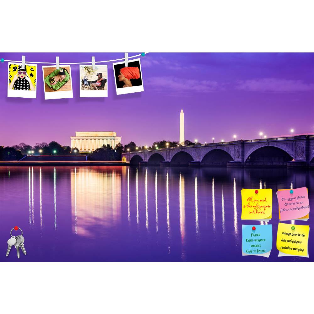 ArtzFolio Washington Dc Monuments On The Potomac River Printed Bulletin Board Notice Pin Board Soft Board | Frameless-Bulletin Boards Frameless-AZSAO39703942BLB_FL_L-Image Code 5004634 Vishnu Image Folio Pvt Ltd, IC 5004634, ArtzFolio, Bulletin Boards Frameless, Places, Photography, washington, dc, monuments, on, the, potomac, river, printed, bulletin, board, notice, pin, soft, frameless, lincoln, memorial, landmark, view, scene, scenic, scenery, architecture, city, cityscape, skyline, town, monument, night