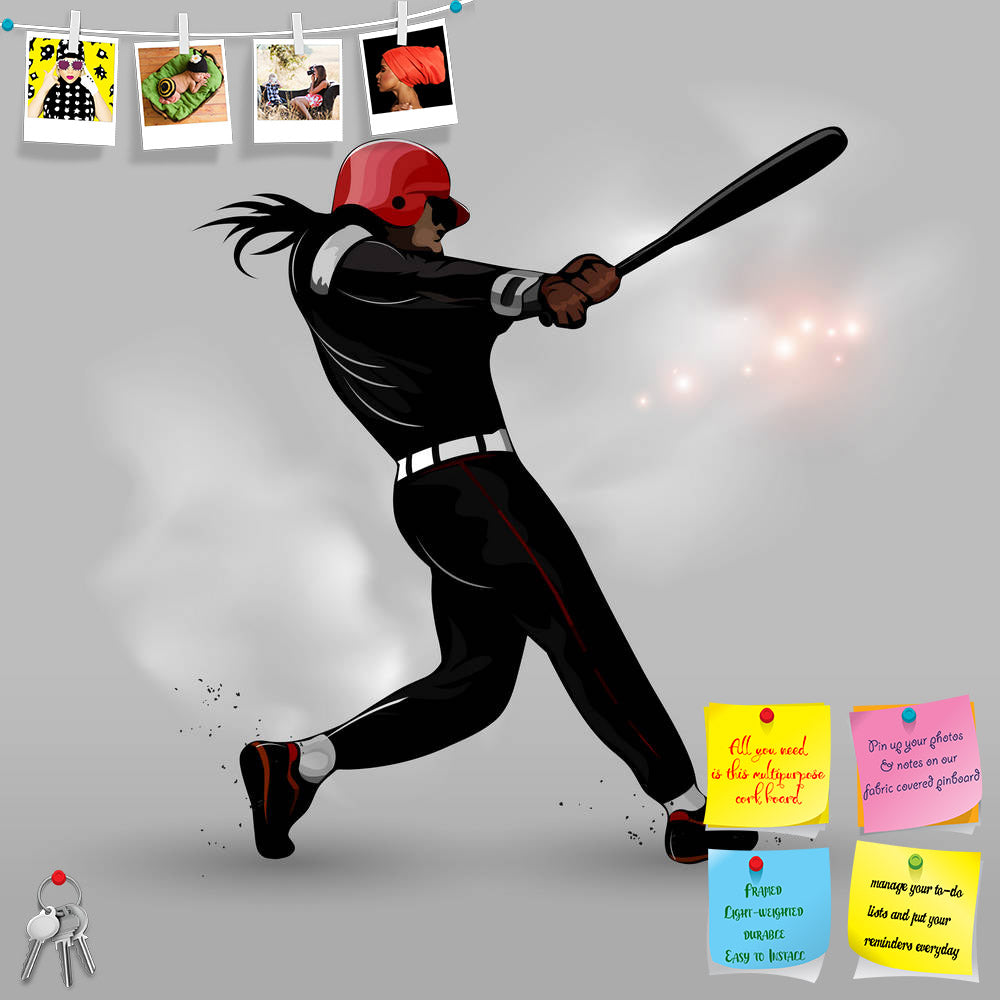 ArtzFolio Baseball Player Hitting Ball Printed Bulletin Board Notice Pin Board Soft Board | Frameless-Bulletin Boards Frameless-AZSAO39769478BLB_FL_L-Image Code 5004639 Vishnu Image Folio Pvt Ltd, IC 5004639, ArtzFolio, Bulletin Boards Frameless, Sports, Digital Art, baseball, player, hitting, ball, printed, bulletin, board, notice, pin, soft, frameless, abstract, silhouette, pin up board, push pin board, extra large cork board, big pin board, notice board, small bulletin board, cork board, wall notice boar