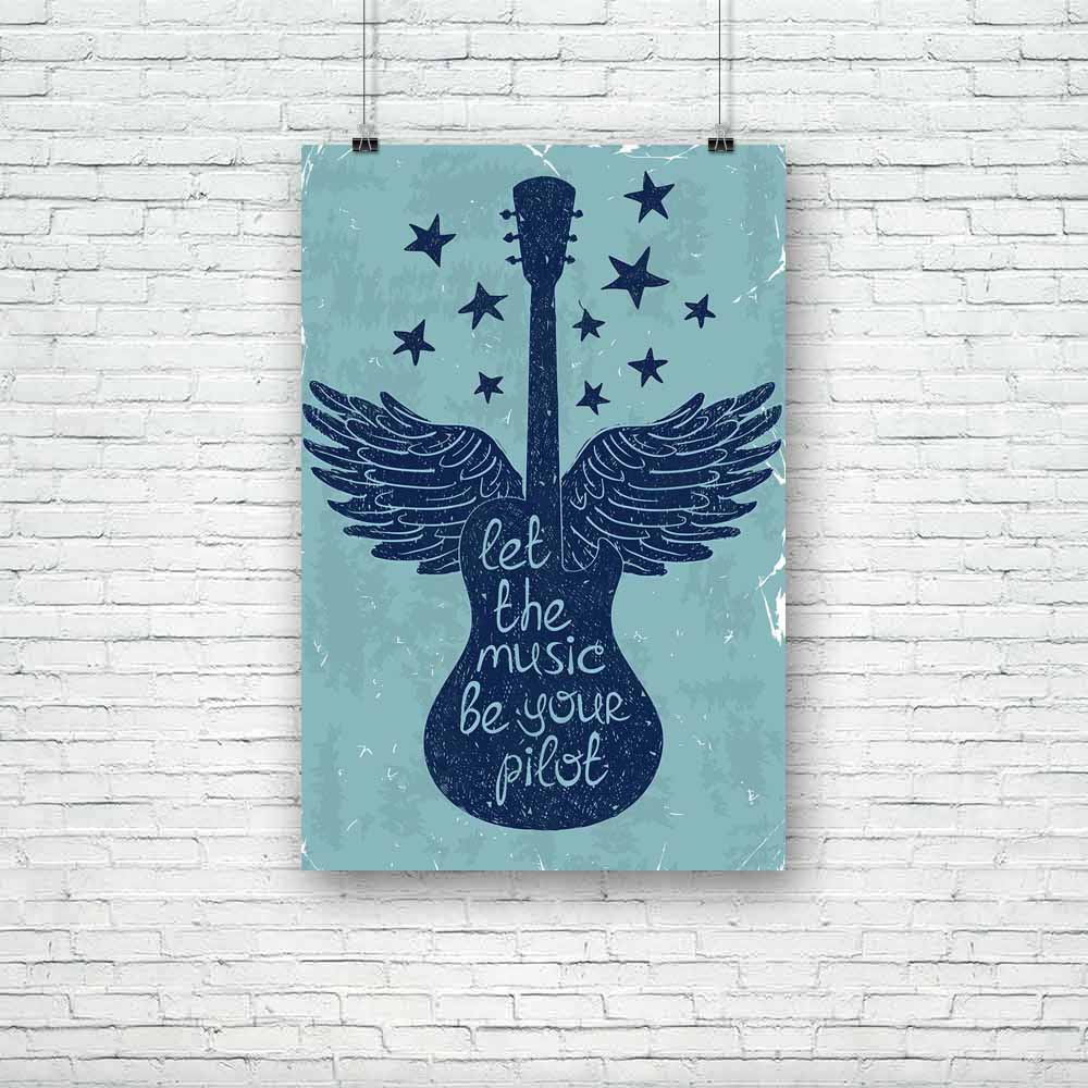 Guitar Wings & Stars Unframed Paper Poster-Paper Posters Unframed-POS_UN-IC 5004640 IC 5004640, Ancient, Art and Paintings, Calligraphy, Festivals, Festivals and Occasions, Festive, Historical, Illustrations, Inspirational, Medieval, Motivation, Motivational, Music, Music and Dance, Music and Musical Instruments, Musical Instruments, Quotes, Retro, Signs, Signs and Symbols, Symbols, Typography, Vintage, guitar, wings, stars, unframed, paper, poster, rock, art, background, banner, bass, blue, card, concept, 