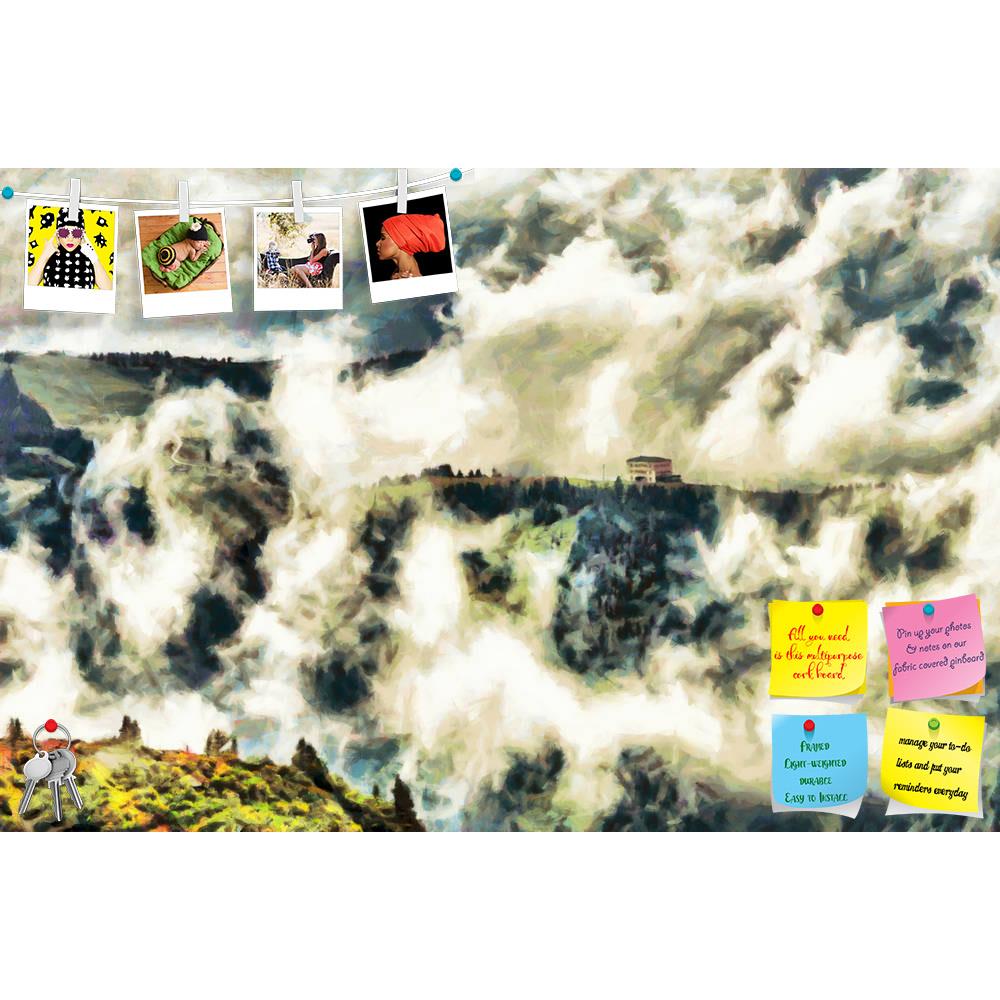 ArtzFolio Fairy Landscape Printed Bulletin Board Notice Pin Board Soft Board | Frameless-Bulletin Boards Frameless-AZSAO39969466BLB_FL_L-Image Code 5004651 Vishnu Image Folio Pvt Ltd, IC 5004651, ArtzFolio, Bulletin Boards Frameless, Landscapes, Fine Art Reprint, fairy, landscape, printed, bulletin, board, notice, pin, soft, frameless, house, among, clouds, mystic, oil, painting, nature, sky, field, fog, rural, green, summer, travel, tree, grass, sunlight, country, farm, sunrise, dawn, vintage, morning, des