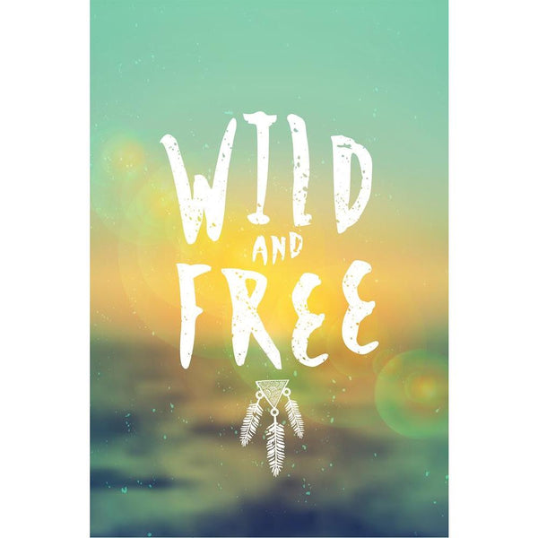 Wild & Free Unframed Paper Poster-Paper Posters Unframed-POS_UN-IC 5004657 IC 5004657, Ancient, Black and White, Circle, Digital, Digital Art, Graphic, Historical, Illustrations, Medieval, Modern Art, Retro, Seasons, Signs, Signs and Symbols, Typography, Vintage, White, wild, free, unframed, paper, wall, poster, background, flyer, beach, blur, blurred, brush, card, cool, defocused, design, drawn, effect, element, feather, filter, flare, graphics, greeting, hand, hip, ink, letter, light, modern, ocean, party