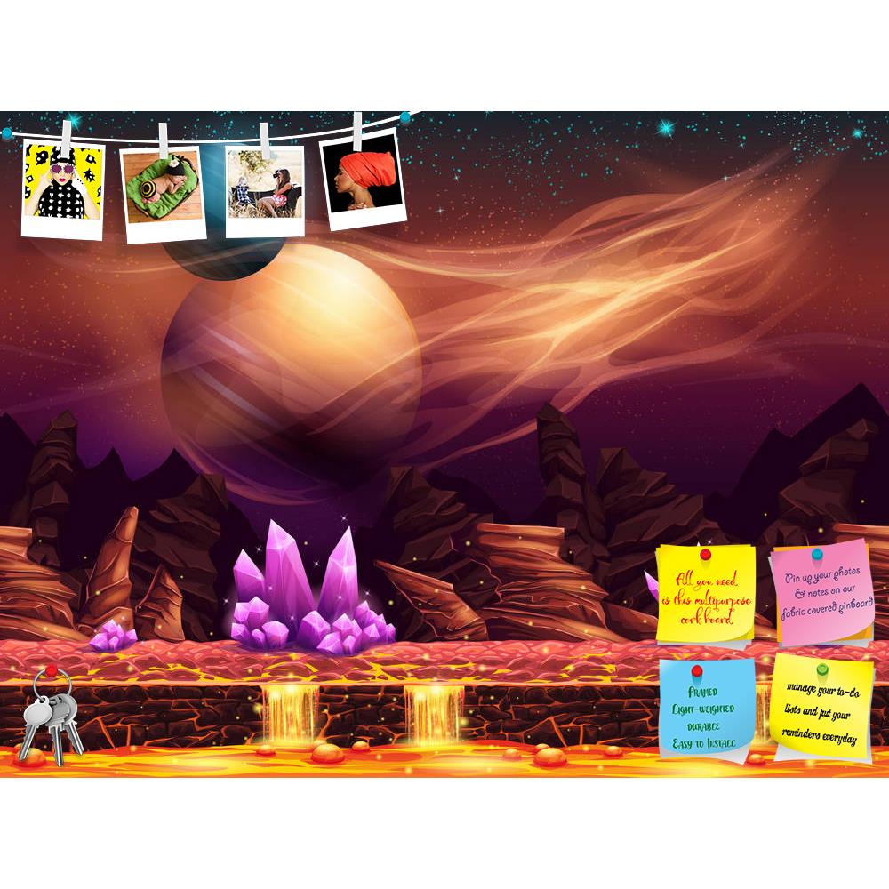 ArtzFolio Fantastic Landscape Printed Bulletin Board Notice Pin Board Soft Board | Frameless-Bulletin Boards Frameless-AZSAO40236061BLB_FL_L-Image Code 5004667 Vishnu Image Folio Pvt Ltd, IC 5004667, ArtzFolio, Bulletin Boards Frameless, Fantasy, Kids, Digital Art, fantastic, landscape, printed, bulletin, board, notice, pin, soft, frameless, illustration, red, planet, pin up board, push pin board, extra large cork board, big pin board, notice board, small bulletin board, cork board, wall notice board, giant