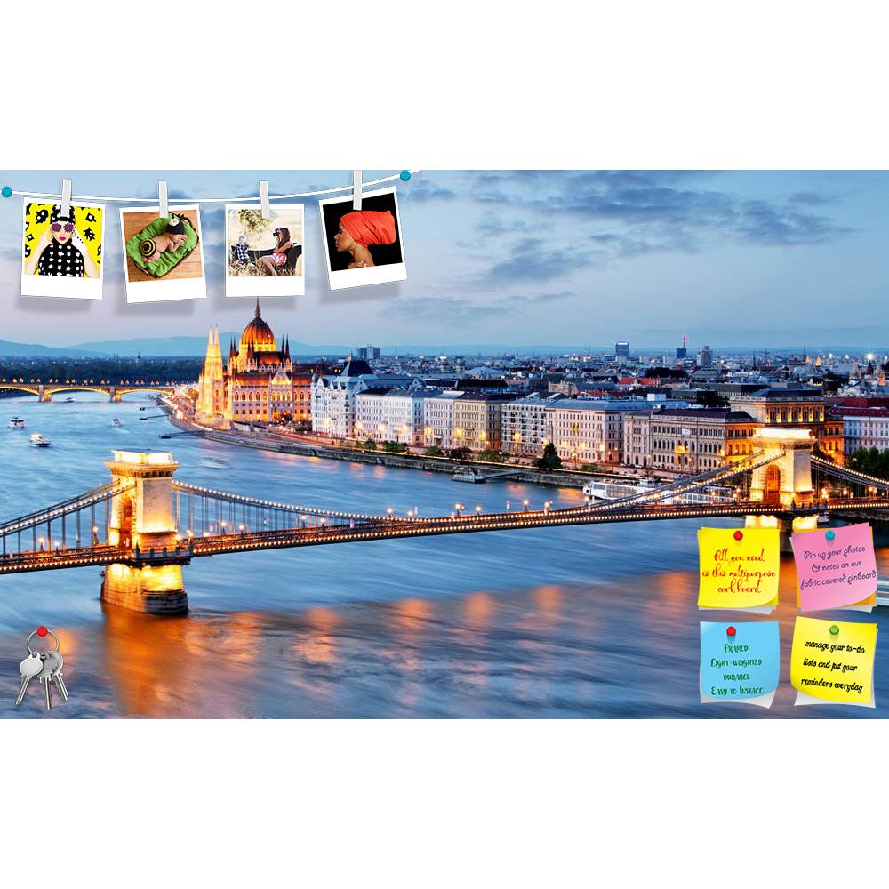 ArtzFolio Budapest Hungary Printed Bulletin Board Notice Pin Board Soft Board | Frameless-Bulletin Boards Frameless-AZSAO40241566BLB_FL_L-Image Code 5004668 Vishnu Image Folio Pvt Ltd, IC 5004668, ArtzFolio, Bulletin Boards Frameless, Places, Photography, budapest, hungary, printed, bulletin, board, notice, pin, soft, frameless, bridge, danube, parliament, city, chain, river, building, architecture, night, europe, landmark, cityscape, capital, hungarian, evening, twilight, sky, urban, sunset, skyline, histo