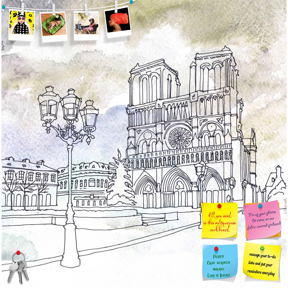 ArtzFolio Notre Dame De Paris, France Printed Bulletin Board Notice Pin Board Soft Board | Frameless-Bulletin Boards Frameless-AZSAO40314706BLB_FL_L-Image Code 5004673 Vishnu Image Folio Pvt Ltd, IC 5004673, ArtzFolio, Bulletin Boards Frameless, Places, Digital Art, notre, dame, de, paris, france, printed, bulletin, board, notice, pin, soft, frameless, color, arts, drawing, paintings, image, creativity, aquarelle, illustrations, square, watercolor, pen, paint, concepts, artwork, nobody, sketch, outdoors, ou