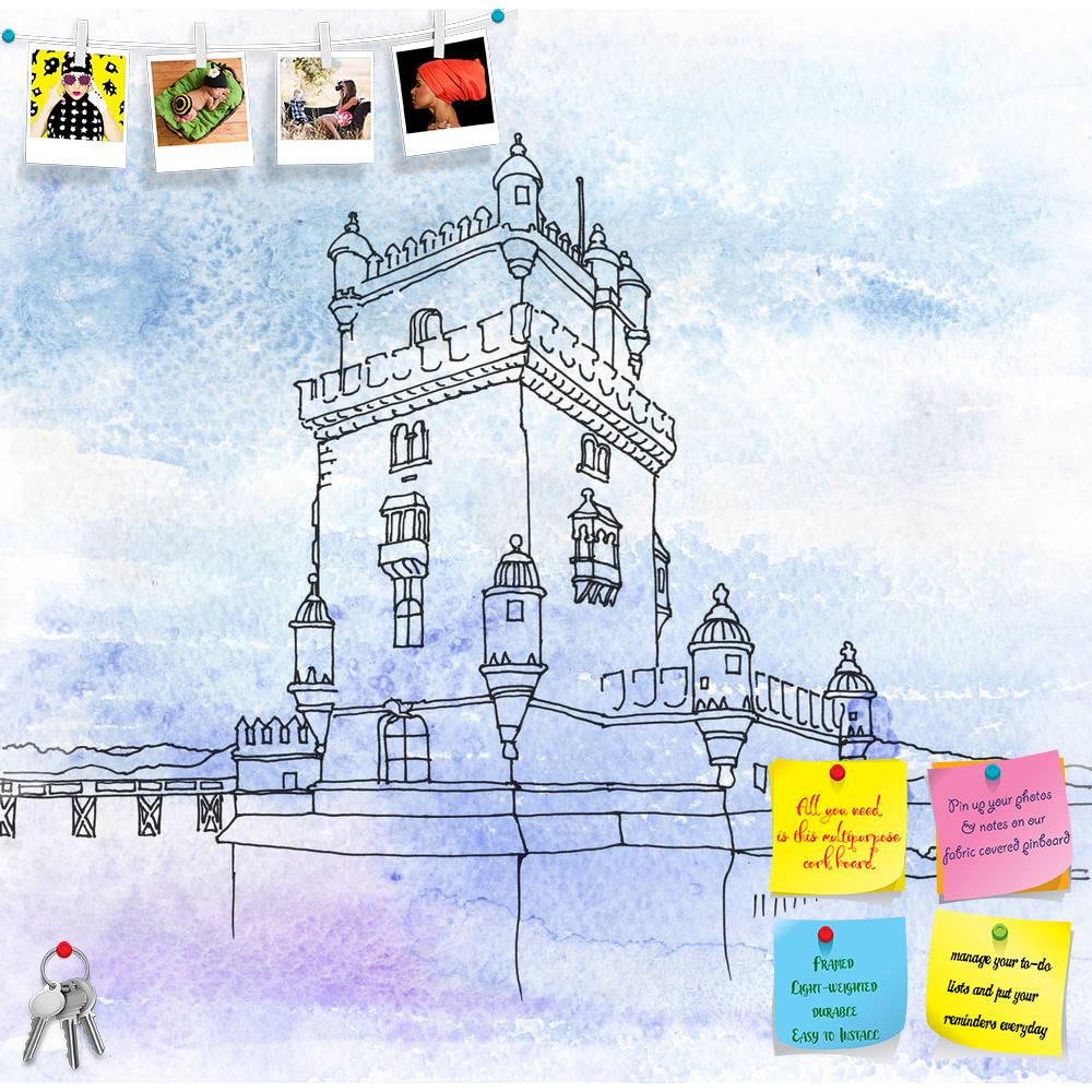 ArtzFolio Belém Tower Or Tower Of St Vincent Lisbon Portugal Printed Bulletin Board Notice Pin Board Soft Board | Frameless-Bulletin Boards Frameless-AZSAO40314729BLB_FL_L-Image Code 5004676 Vishnu Image Folio Pvt Ltd, IC 5004676, ArtzFolio, Bulletin Boards Frameless, Places, Digital Art, belém, tower, or, of, st, vincent, lisbon, portugal, printed, bulletin, board, notice, pin, soft, frameless, color, arts, drawing, paintings, image, creativity, aquarelle, illustrations, square, watercolor, pen, paint, con