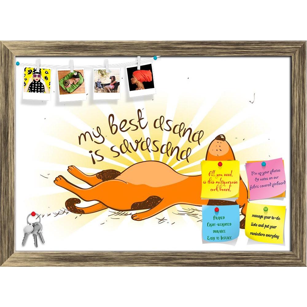 ArtzFolio Red Dog Doing Savasana Position Of Yoga Printed Bulletin Board Notice Pin Board Soft Board | Framed-Bulletin Boards Framed-AZSAO40525398BLB_FR_L-Image Code 5004690 Vishnu Image Folio Pvt Ltd, IC 5004690, ArtzFolio, Bulletin Boards Framed, Animals, Quotes, Digital Art, red, dog, doing, savasana, position, of, yoga, printed, bulletin, board, notice, pin, soft, framed, funny, illustration, cartoon, pin up board, push pin board, extra large cork board, big pin board, notice board, small bulletin board