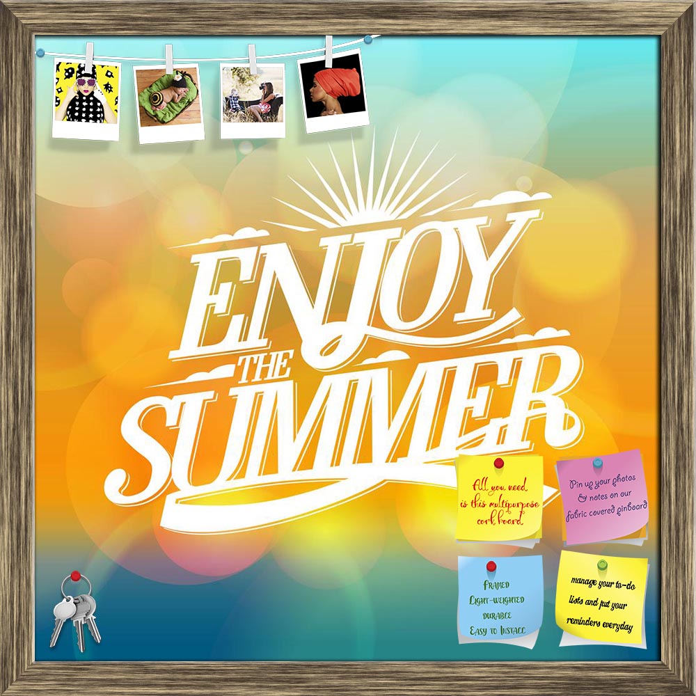 ArtzFolio Enjoy The Summer Printed Bulletin Board Notice Pin Board Soft Board | Framed-Bulletin Boards Framed-AZSAO40549061BLB_FR_L-Image Code 5004692 Vishnu Image Folio Pvt Ltd, IC 5004692, ArtzFolio, Bulletin Boards Framed, Kids, Quotes, Digital Art, enjoy, the, summer, printed, bulletin, board, notice, pin, soft, framed, bright, poster, bokeh, backdrop, happy, vacation, card, sunny, background, yellow, wallpaper, sparkle, illuminated, flash, spots, holiday, festive, celebration, blue, shiny, design, ligh