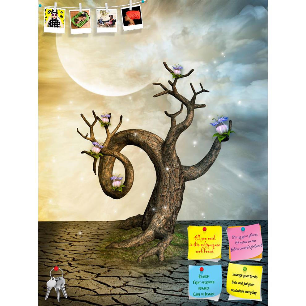 ArtzFolio Fantasy Landscape In The Desert With Old Tree Printed Bulletin Board Notice Pin Board Soft Board | Frameless-Bulletin Boards Frameless-AZSAO40553306BLB_FL_L-Image Code 5004693 Vishnu Image Folio Pvt Ltd, IC 5004693, ArtzFolio, Bulletin Boards Frameless, Fantasy, Kids, Landscapes, Digital Art, landscape, in, the, desert, with, old, tree, printed, bulletin, board, notice, pin, soft, frameless, background, nature, fairy, scenario, lighting, backdrops, tales, fairytale, dream, art, fae, children, prin