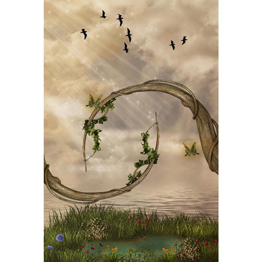 ArtzFolio Fantasy Landscape In The Lake With Pond & Birds Unframed Paper Poster-Paper Posters Unframed-AZART40553890POS_UN_L-Image Code 5004695 Vishnu Image Folio Pvt Ltd, IC 5004695, ArtzFolio, Paper Posters Unframed, Fantasy, Kids, Landscapes, Digital Art, landscape, in, the, lake, with, pond, birds, unframed, paper, poster, wall, large, size, for, living, room, home, decoration, big, framed, decor, posters, pitaara, box, modern, art, frame, bedroom, amazonbasics, door, drawing, small, decorative, office,