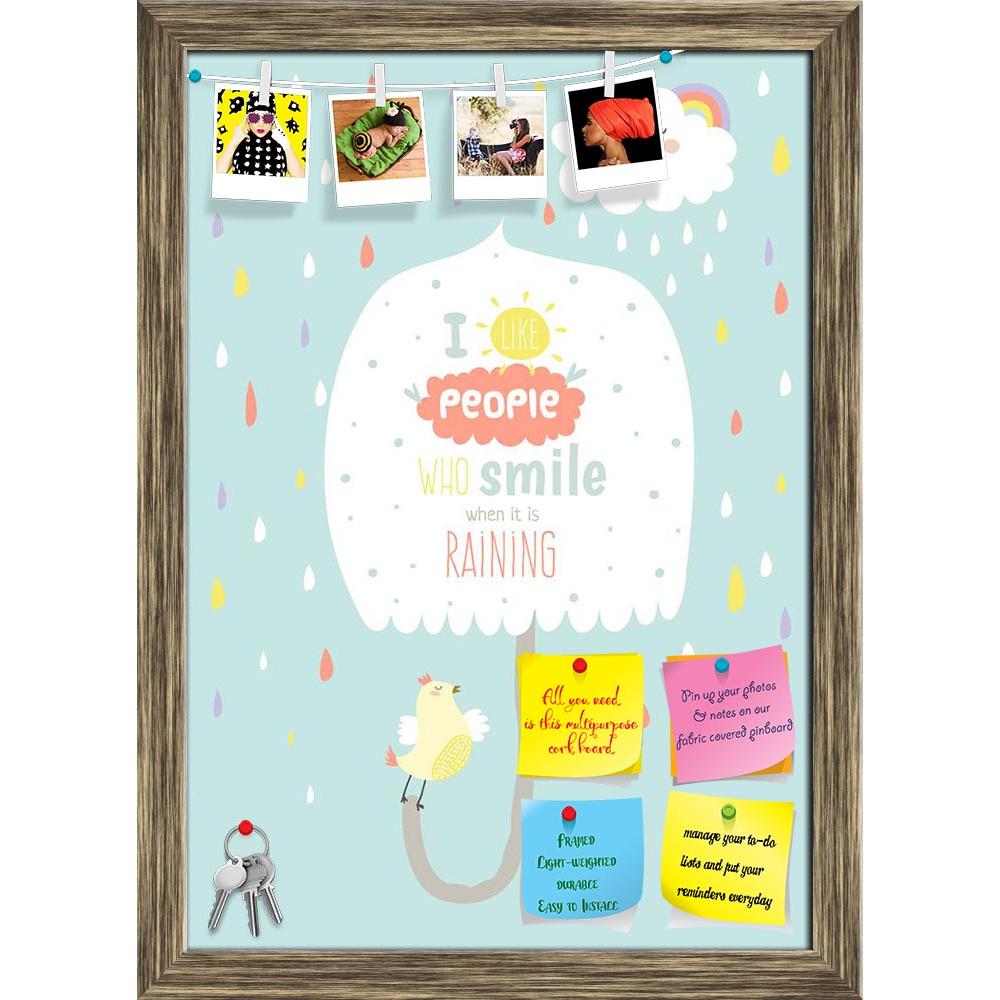 ArtzFolio Smiling When It Is Raining Printed Bulletin Board Notice Pin Board Soft Board | Framed-Bulletin Boards Framed-AZSAO40567176BLB_FR_L-Image Code 5004697 Vishnu Image Folio Pvt Ltd, IC 5004697, ArtzFolio, Bulletin Boards Framed, Quotes, Digital Art, smiling, when, it, is, raining, printed, bulletin, board, notice, pin, soft, framed, greeting, wreath, children, spring, day, vector, happiness, template, character, calligraphic, card, wish, cute, funny, illustration, decorative, lettering, typographic, 