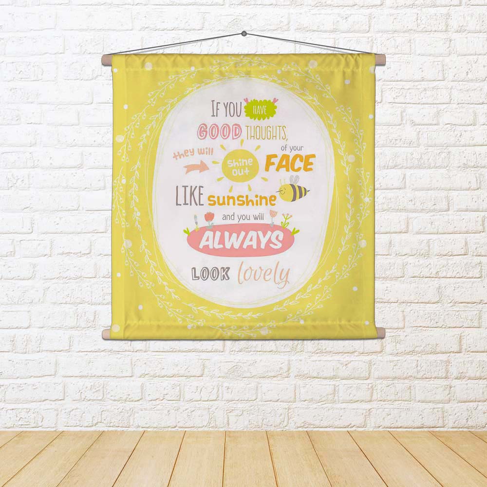ArtzFolio Motivational Quotes Art D2 Fabric Painting Tapestry Scroll Art Hanging-Scroll Art-AZART40567238TAP_L-Image Code 5004699 Vishnu Image Folio Pvt Ltd, IC 5004699, ArtzFolio, Scroll Art, Quotes, Digital Art, motivational, art, d2, fabric, painting, tapestry, scroll, hanging, greeting, card, cute, character, vector, illustration, typographic, inspirational, poster, good, happy, birthday, greetings, other, holidays, wallpaper, philosophy, wreath, children, spring, quote, expression, day, flower, concept