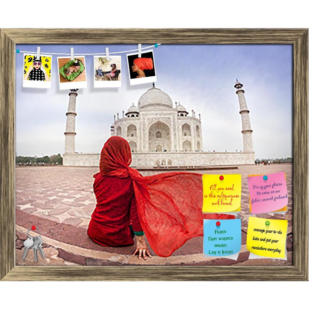 ArtzFolio Woman Near Taj Mahal Agra India D2 Printed Bulletin Board Notice Pin Board Soft Board | Framed-Bulletin Boards Framed-AZSAO40618780BLB_FR_L-Image Code 5004701 Vishnu Image Folio Pvt Ltd, IC 5004701, ArtzFolio, Bulletin Boards Framed, Places, Religious, Photography, woman, near, taj, mahal, agra, india, d2, printed, bulletin, board, notice, pin, soft, framed, red, costume, flattering, scarf, sitting, uttar, pradesh, indian, relax, travel, women, female, looking, rest, asia, asian, architecture, tou