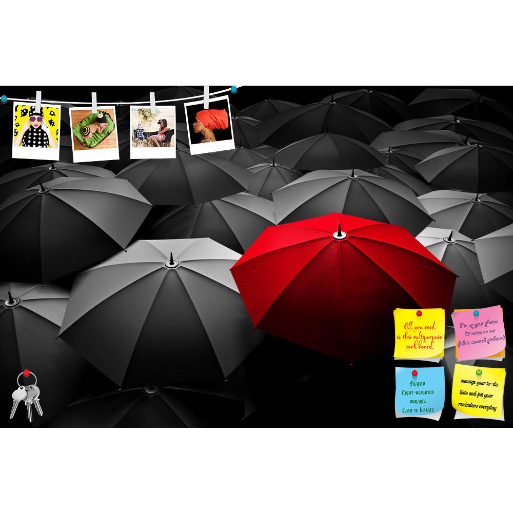 ArtzFolio Red Umbrella Photo Printed Bulletin Board Notice Pin Board Soft Board | Frameless-Bulletin Boards Frameless-AZSAO40633257BLB_FL_L-Image Code 5004709 Vishnu Image Folio Pvt Ltd, IC 5004709, ArtzFolio, Bulletin Boards Frameless, Conceptual, Digital Art, red, umbrella, photo, printed, bulletin, board, notice, pin, soft, frameless, stand, out, crowd, many, black, white, umbrellas, leader, different, distinguish, security, protection, creative, business, weather, concept, rain, season, protective, shel