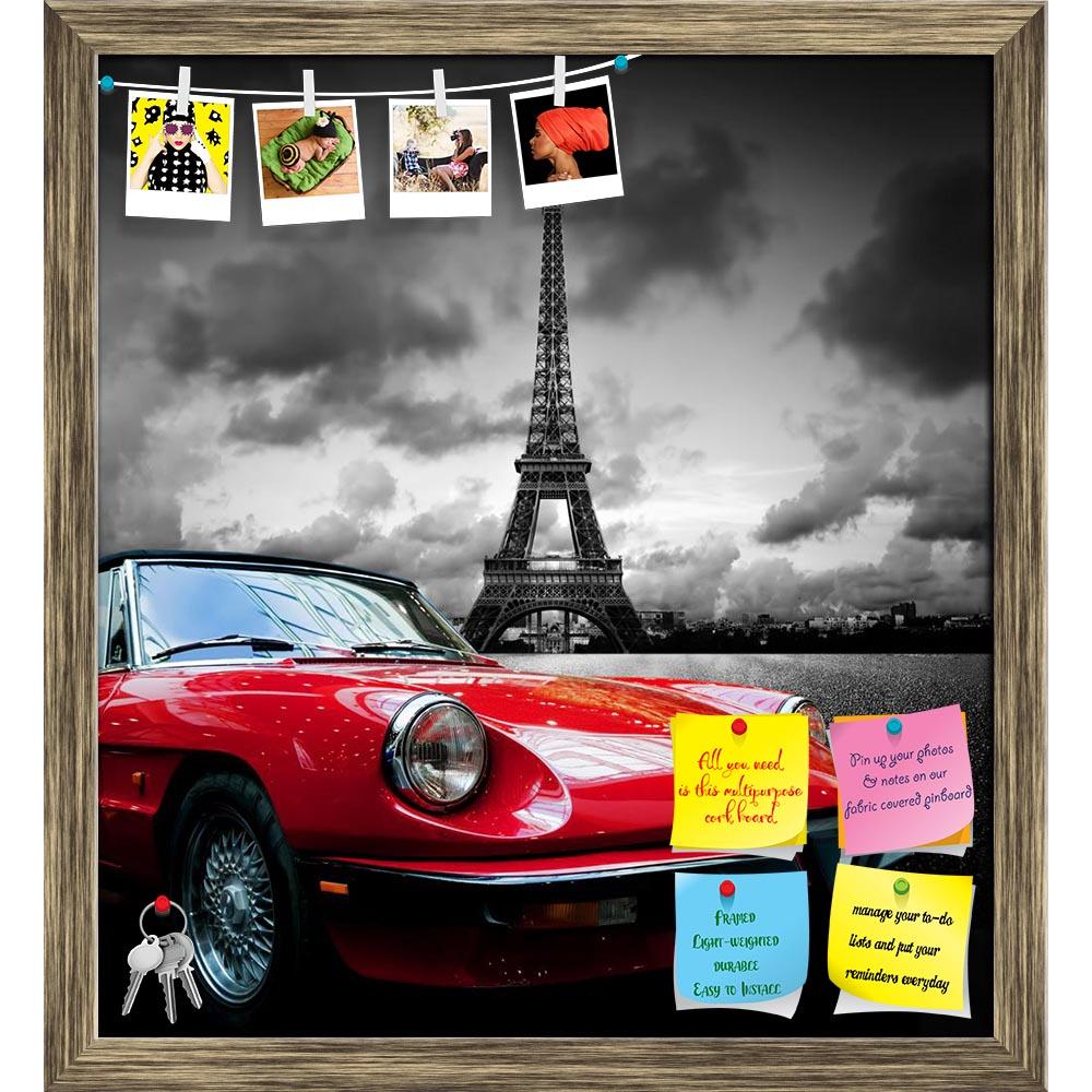 ArtzFolio Eiffel Tower, Paris, France D2 Printed Bulletin Board Notice Pin Board Soft Board | Framed-Bulletin Boards Framed-AZSAO40633259BLB_FR_L-Image Code 5004710 Vishnu Image Folio Pvt Ltd, IC 5004710, ArtzFolio, Bulletin Boards Framed, Automobiles, Places, Vintage, Photography, eiffel, tower, paris, france, d2, printed, bulletin, board, notice, pin, soft, framed, effel, retro, red, car, black, white, travel, europe, summer, tour, tourism, view, french, destination, european, landmark, attraction, symbol