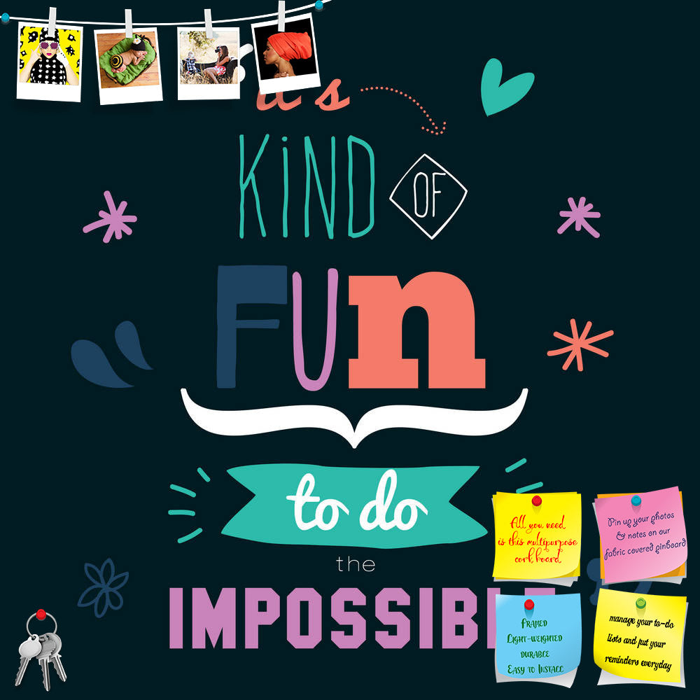 ArtzFolio Motivational Quotes Art D10 Printed Bulletin Board Notice Pin Board Soft Board | Frameless-Bulletin Boards Frameless-AZSAO40689375BLB_FL_L-Image Code 5004722 Vishnu Image Folio Pvt Ltd, IC 5004722, ArtzFolio, Bulletin Boards Frameless, Quotes, Digital Art, motivational, art, d10, printed, bulletin, board, notice, pin, soft, frameless, inspirational, vector, poster, design, stylish, modern, typographic, good, banner, flyer, placard, card, kind, fun, do, impossible, inspiration, quote, typography, b