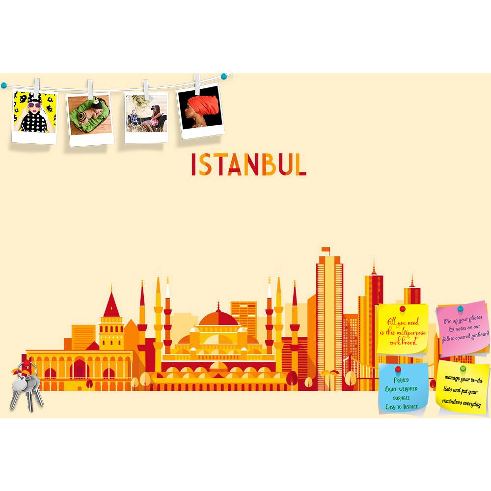 ArtzFolio Istanbul City Turkey Skyline Printed Bulletin Board Notice Pin Board Soft Board | Frameless-Bulletin Boards Frameless-AZSAO40764042BLB_FL_L-Image Code 5004726 Vishnu Image Folio Pvt Ltd, IC 5004726, ArtzFolio, Bulletin Boards Frameless, Places, Digital Art, istanbul, city, turkey, skyline, printed, bulletin, board, notice, pin, soft, frameless, detailed, silhouette, flat, design, trendy, vector, illustration, pin up board, push pin board, extra large cork board, big pin board, notice board, small 