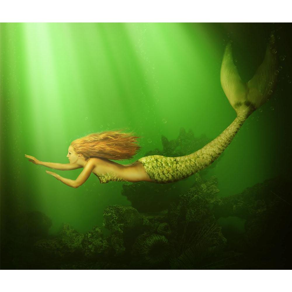 Mermaid With Fish Tail Canvas Painting Synthetic Frame-Paintings MDF Framing-AFF_FR-IC 5004732 IC 5004732, Fantasy, Health, Illustrations, Mermaid, Religion, Religious, Surrealism, with, fish, tail, canvas, painting, synthetic, frame, beautiful, beauty, blue, bra, bubbles, diving, dream, fairy, fairytale, fantastic, fishtail, floating, girl, goddess, hair, hairstyle, illustration, lady, legend, legendary, light, magic, mythology, ocean, pixie, scale, sea, shell, siren, slim, sunlight, surreal, swimmer, swim