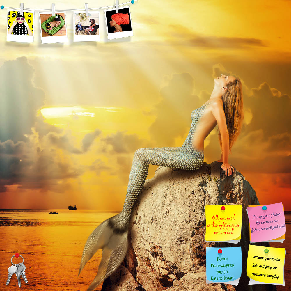 ArtzFolio Mermaid With Fish Tail Swimming In The Sea Printed Bulletin Board Notice Pin Board Soft Board | Frameless-Bulletin Boards Frameless-AZSAO40818220BLB_FL_L-Image Code 5004733 Vishnu Image Folio Pvt Ltd, IC 5004733, ArtzFolio, Bulletin Boards Frameless, Fantasy, Figurative, Photography, mermaid, with, fish, tail, swimming, in, the, sea, printed, bulletin, board, notice, pin, soft, frameless, beautiful, woman, long, developing, hair, underwater, pixie, fantastic, sunrise, shell, beauty, girl, lady, ha