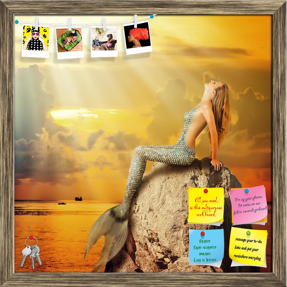ArtzFolio Mermaid With Fish Tail Swimming In The Sea Printed Bulletin Board Notice Pin Board Soft Board | Framed-Bulletin Boards Framed-AZSAO40818220BLB_FR_L-Image Code 5004733 Vishnu Image Folio Pvt Ltd, IC 5004733, ArtzFolio, Bulletin Boards Framed, Fantasy, Figurative, Photography, mermaid, with, fish, tail, swimming, in, the, sea, printed, bulletin, board, notice, pin, soft, framed, beautiful, woman, long, developing, hair, underwater, pixie, fantastic, sunrise, shell, beauty, girl, lady, hairstyle, hea