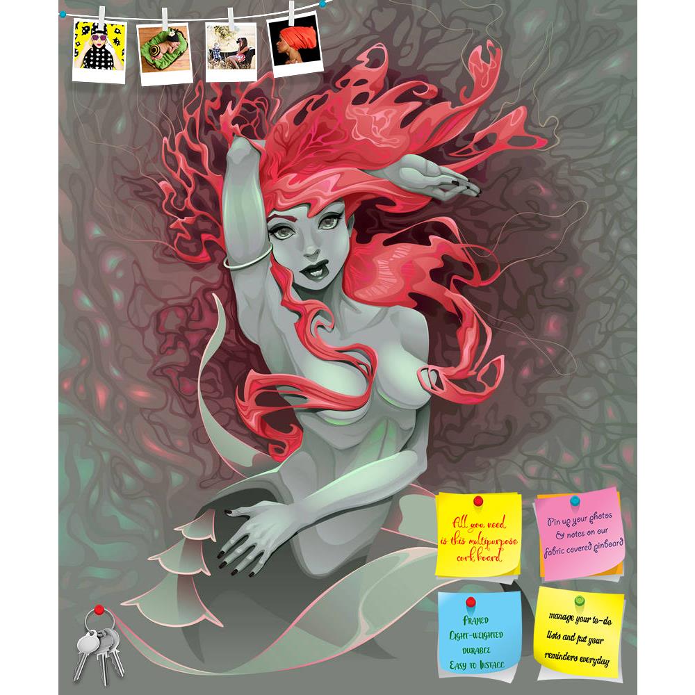 ArtzFolio Mermaid D3 Printed Bulletin Board Notice Pin Board Soft Board | Frameless-Bulletin Boards Frameless-AZSAO40888160BLB_FL_L-Image Code 5004744 Vishnu Image Folio Pvt Ltd, IC 5004744, ArtzFolio, Bulletin Boards Frameless, Fantasy, Kids, Digital Art, mermaid, d3, printed, bulletin, board, notice, pin, soft, frameless, portrait, pin up board, push pin board, extra large cork board, big pin board, notice board, small bulletin board, cork board, wall notice board, giant cork board, bulletin board, office