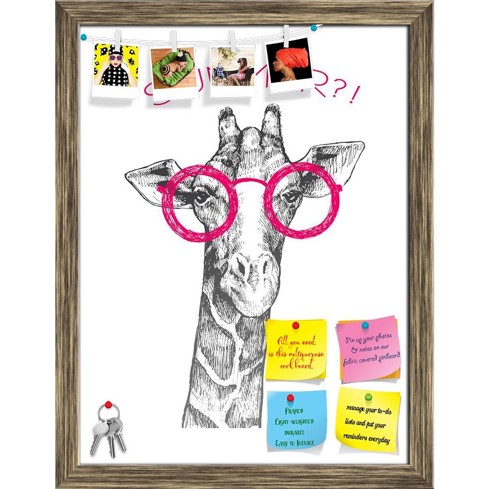 ArtzFolio Giraffe Hipster Printed Bulletin Board Notice Pin Board Soft Board | Framed-Bulletin Boards Framed-AZSAO40904795BLB_FR_L-Image Code 5004746 Vishnu Image Folio Pvt Ltd, IC 5004746, ArtzFolio, Bulletin Boards Framed, Animals, Conceptual, Kids, Digital Art, giraffe, hipster, printed, bulletin, board, notice, pin, soft, framed, the, head, pink, round, glasses, hand-drawn, sketch, front, word, summer, retro, fashion, pin up board, push pin board, extra large cork board, big pin board, notice board, sma
