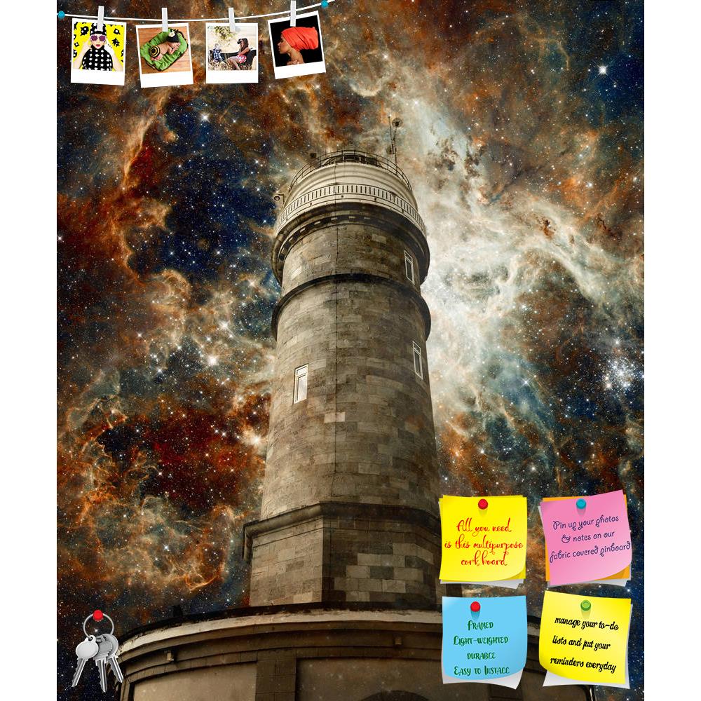 ArtzFolio Santander Lighthouse & The Tarantula Nebula Printed Bulletin Board Notice Pin Board Soft Board | Frameless-Bulletin Boards Frameless-AZSAO40928285BLB_FL_L-Image Code 5004754 Vishnu Image Folio Pvt Ltd, IC 5004754, ArtzFolio, Bulletin Boards Frameless, Fantasy, Places, Photography, santander, lighthouse, the, tarantula, nebula, printed, bulletin, board, notice, pin, soft, frameless, photo-montage, background, elements, this, image, furnished, nasa, 30-doradus, architecture, astronomy, astrophotogra